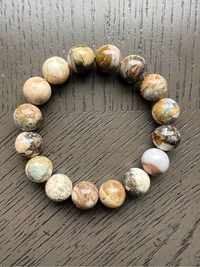 Blue opal bracelet 12-13mm SIZE 6.75’